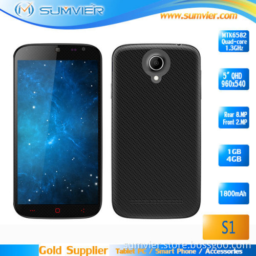 5 Inch Quad Core Mtk6582 Android Smart Phone (S1)